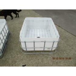 slowfeeder hooiruif ruif voer/hooibak slow feeder' gebracht