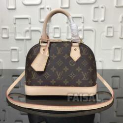 Louis Vuitton Alma Handtas Handbag Schoudertas Creme Alma