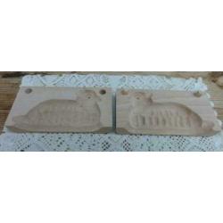 Houten boterlam / botermal