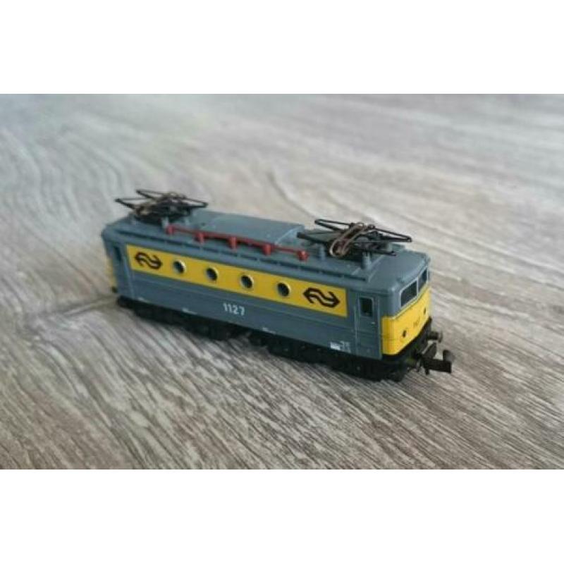Minitrix 2069 Trix 1100 serie E-locomotief NS 1127 ZGAN OVP