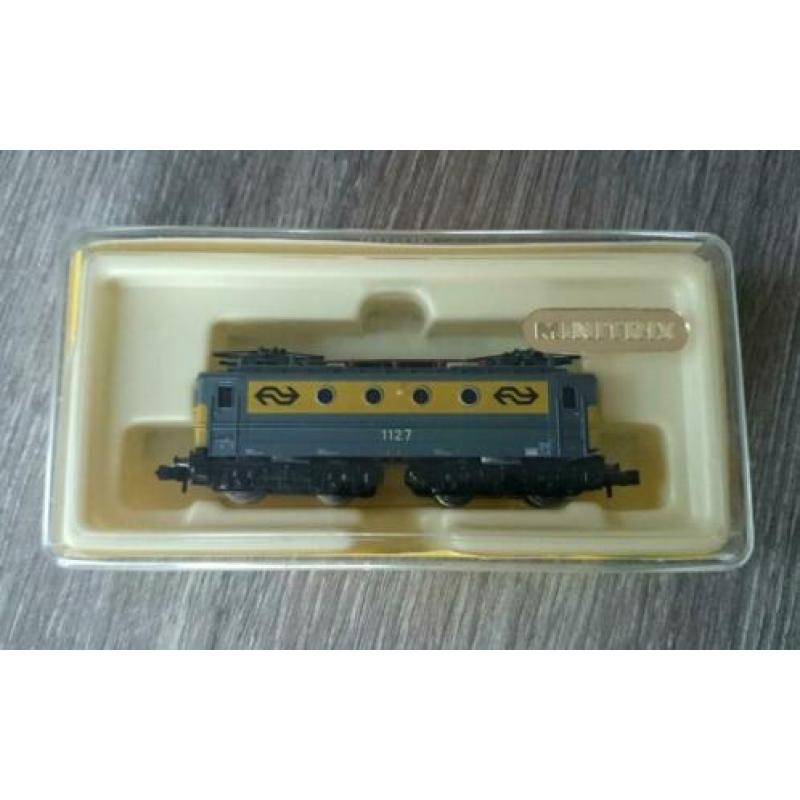 Minitrix 2069 Trix 1100 serie E-locomotief NS 1127 ZGAN OVP