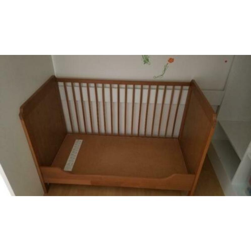 Ikea ledikant babybed incl matras
