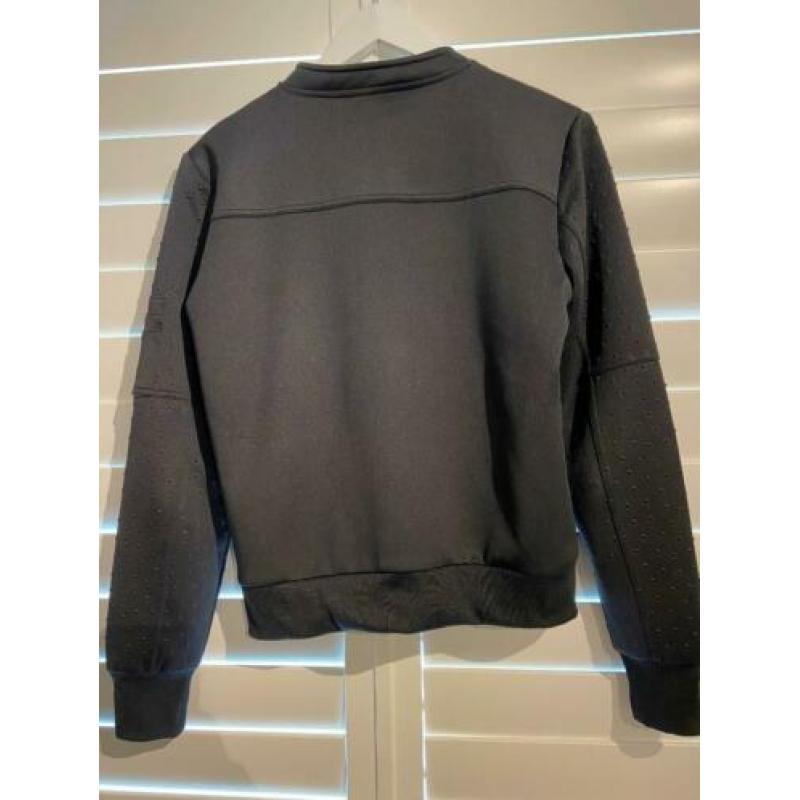 Zwart bomber jack