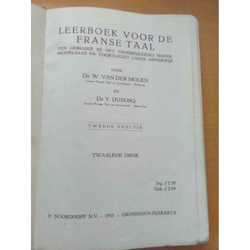 Leerboek voor de Franse taal/molen v/d W Dr/1953