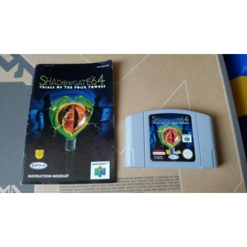 Nintendo 64 game shadow gate 64