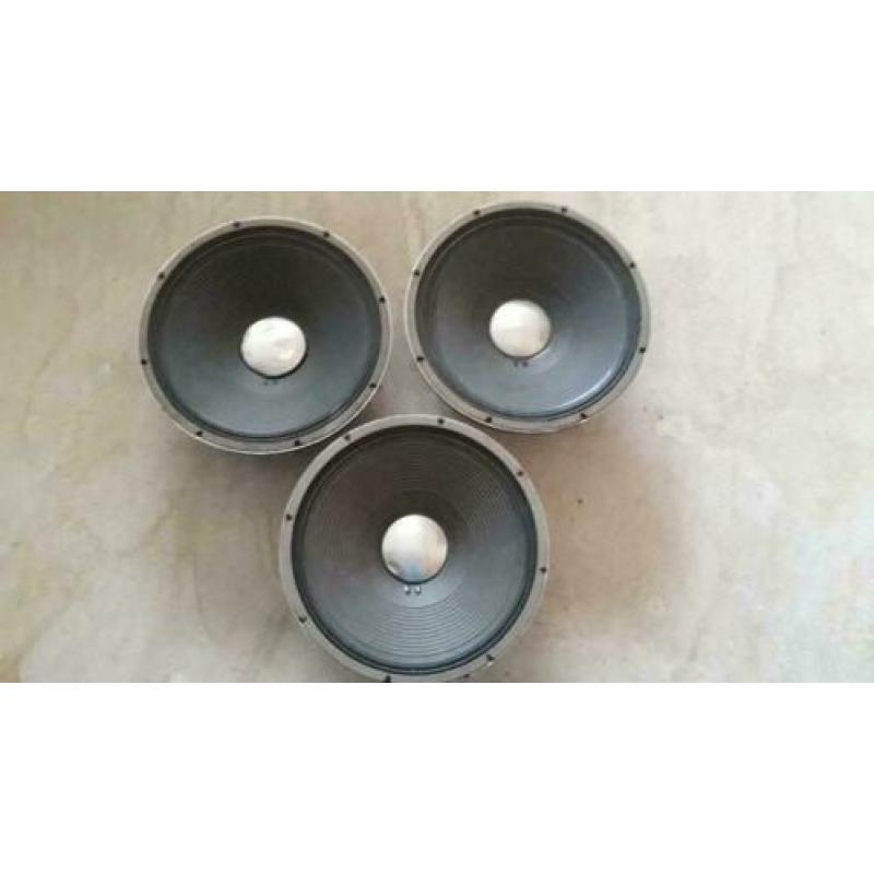 Eminence 12", JBL 15", Sica nieuwe 7" mids. Inruil mogelijk