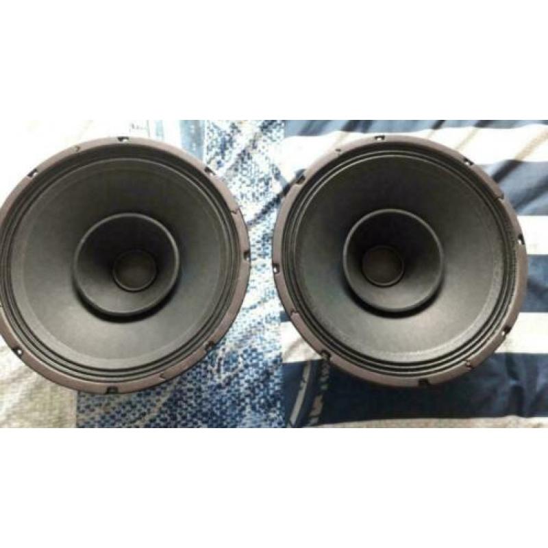 Eminence 12", JBL 15", Sica nieuwe 7" mids. Inruil mogelijk