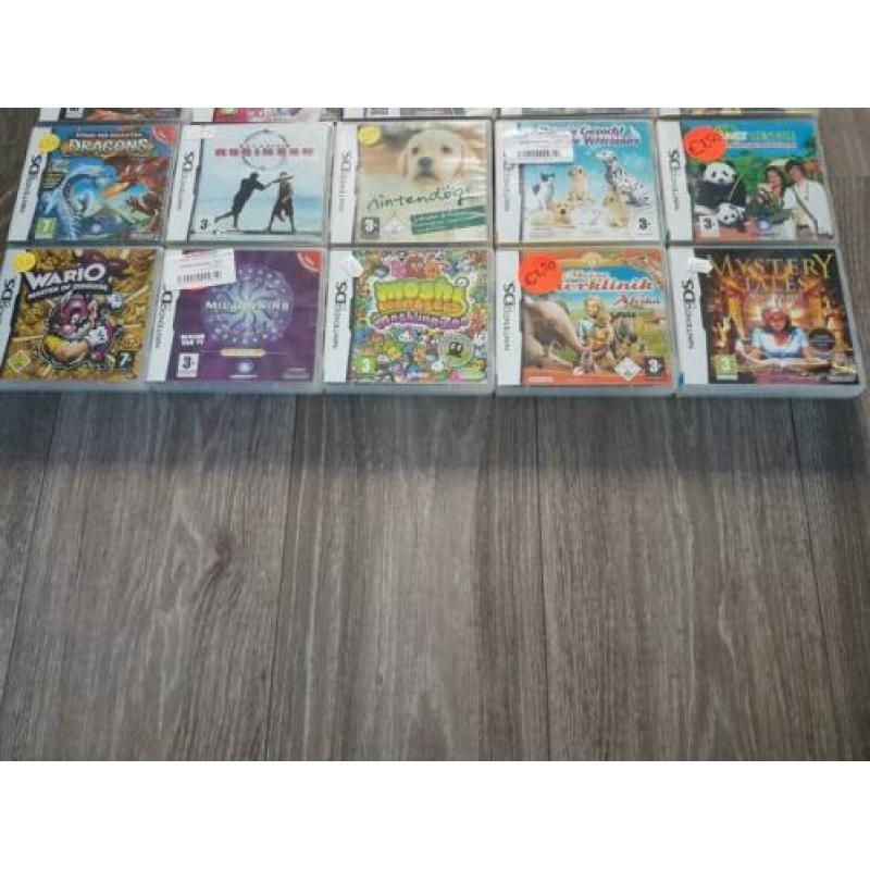 Nintendo ds spellen € 7 per stuk 3 voor € 20