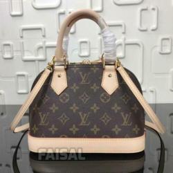 Louis Vuitton Alma Handtas Handbag Schoudertas Creme Alma