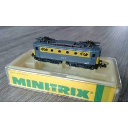 Minitrix 2069 Trix 1100 serie E-locomotief NS 1127 ZGAN OVP