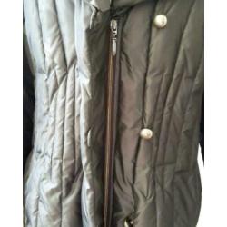 Heerlijke warme dons jas Basler Sport line daune maat 44