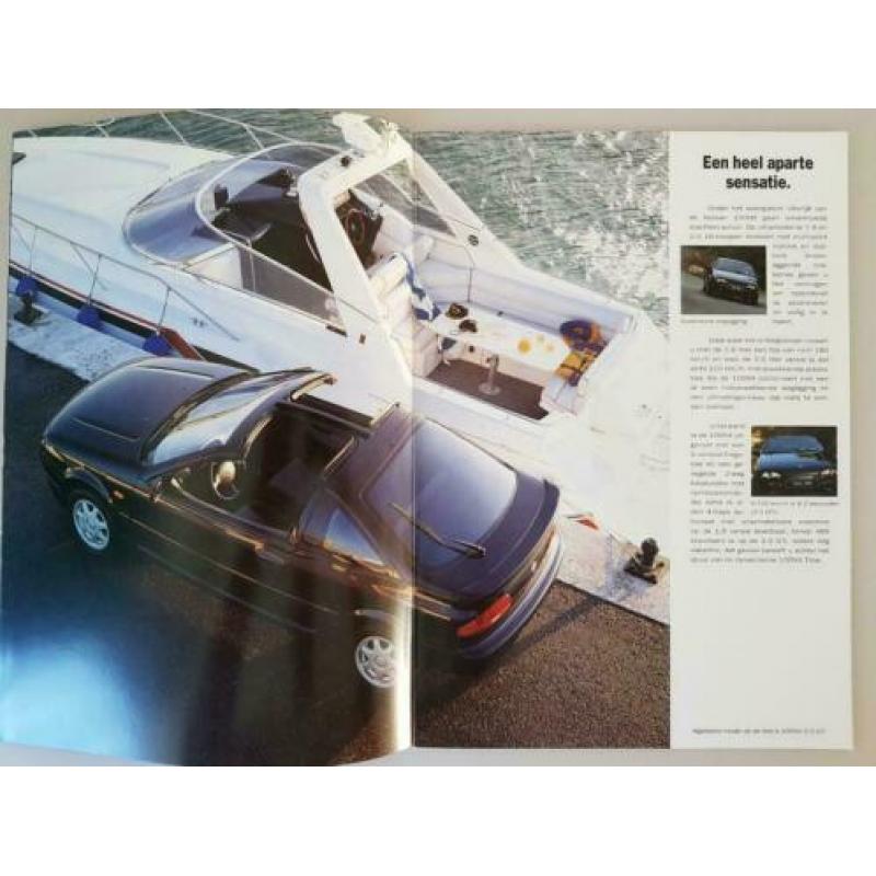 Nissan 100NX 1.6 brochure met hoogglans kaft - NL