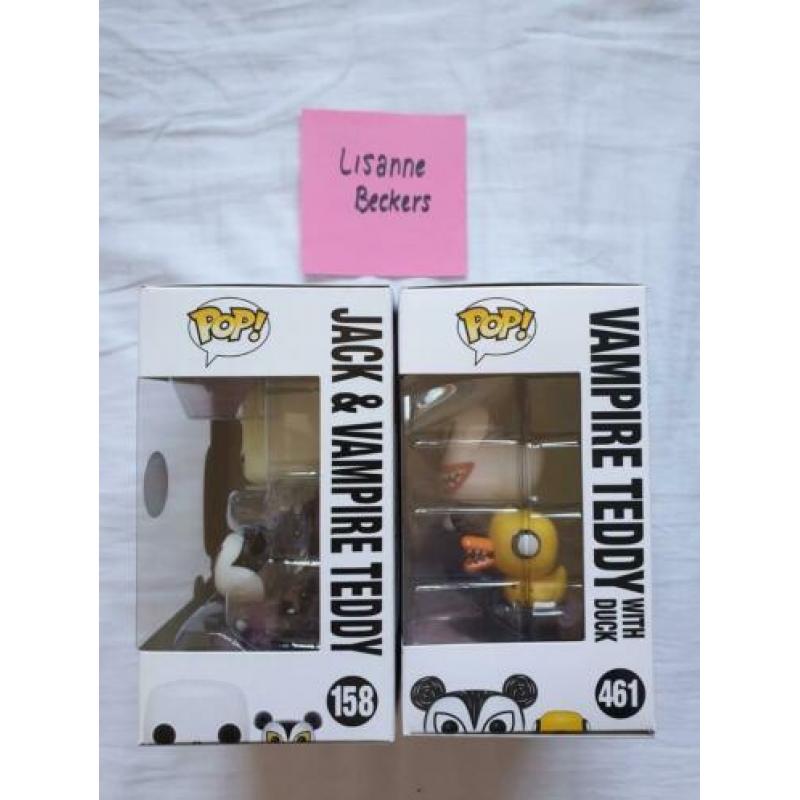 Funko pops nightmare before christmas #158 #461