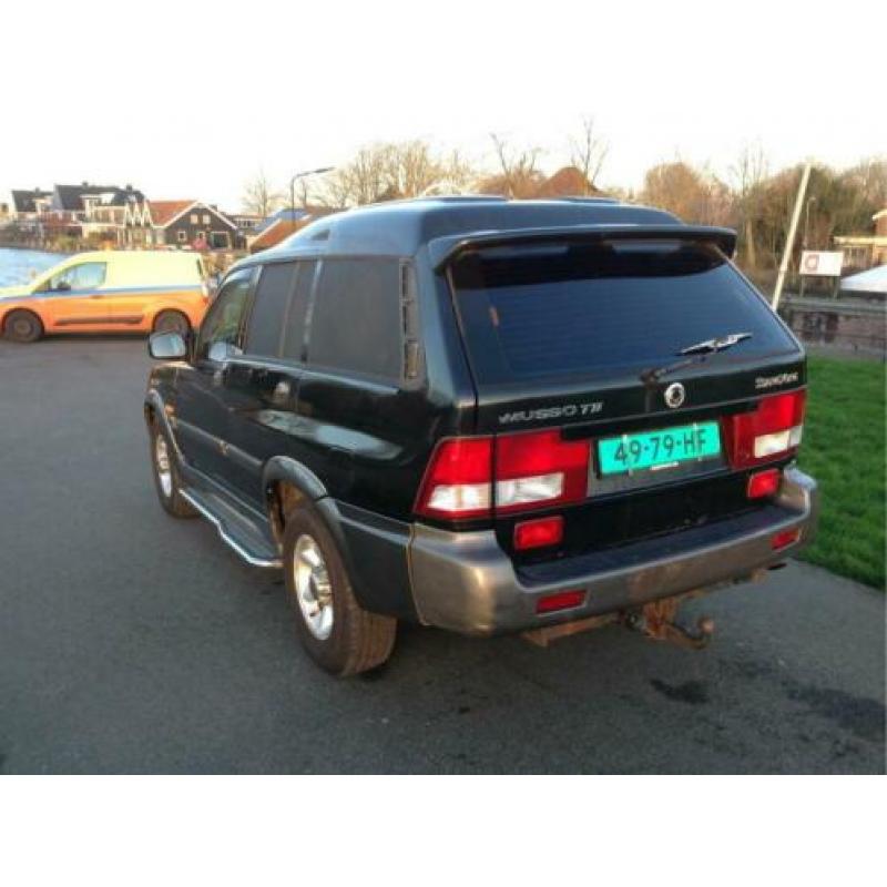 SsangYong Musso 2.9 TDL hoog Bj 2003 airco export 4x4