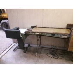 perfect leesband transportband met telmachine