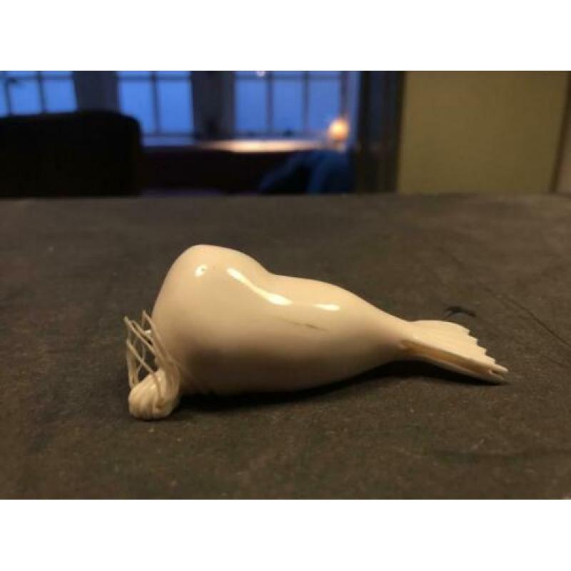 Shaman spirit walrus, ivory bone