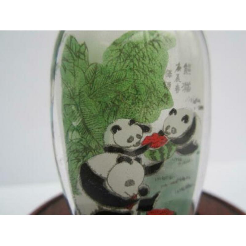 Chinese handbeschilderde snuff bottle, snuifflesje.5331#