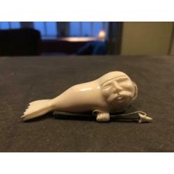 Shaman spirit walrus, ivory bone