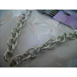 Metalen ketting nickel free 1 meter