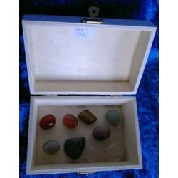 chakra set lapis lazuli bergkristal tijgeroog amethist jade