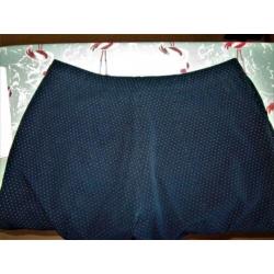 Rosner Daggy Capri Länge blauw met wit stipje Mt 42
