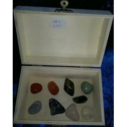 chakra set lapis lazuli bergkristal tijgeroog amethist jade