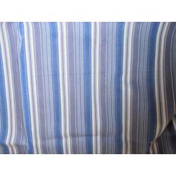 Stof katoen streep paars lila blauw wit 080 x 155 cm