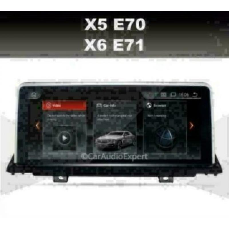 BMW X5 E70 X6 E71 10,25'' navi dab+ android 9.0 wifi iDrive