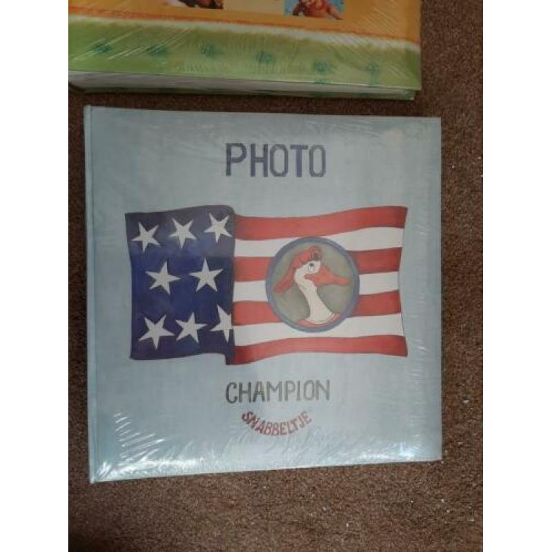 4 x foto album met witte bladen (NIEUW)