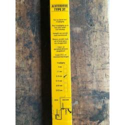 SECUSTRIP Anti inbraak strip achterdeur type 3T kleur: wit