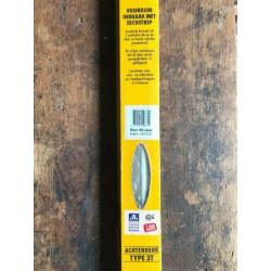 SECUSTRIP Anti inbraak strip achterdeur type 3T kleur: wit