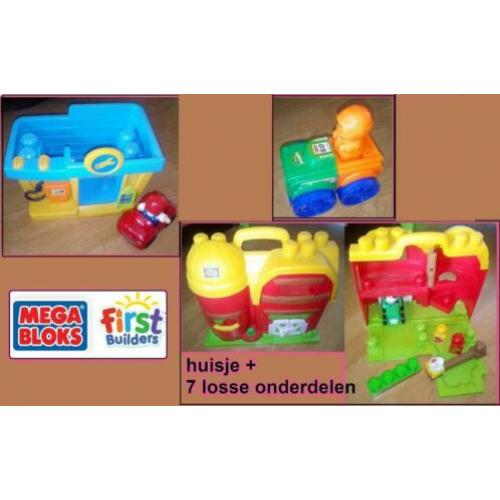 Megabloks first. Diverse onderdelen