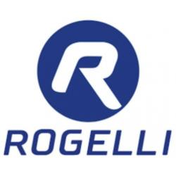 Fietsshirt Rogelli Recco blauw/zwart volledige lange rits