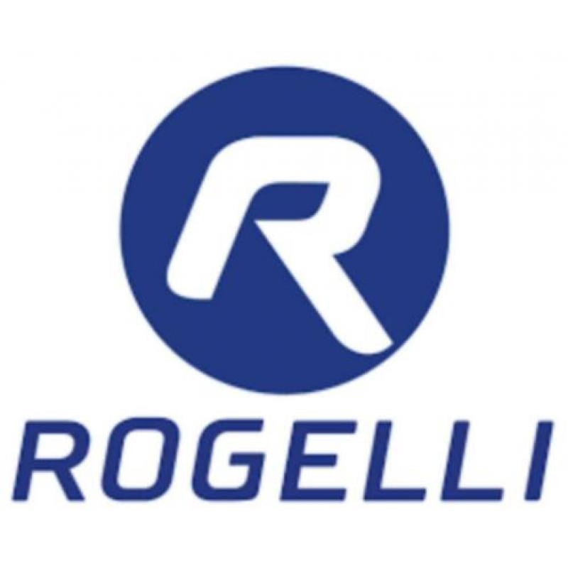 Fietsshirt Rogelli Recco blauw/zwart volledige lange rits