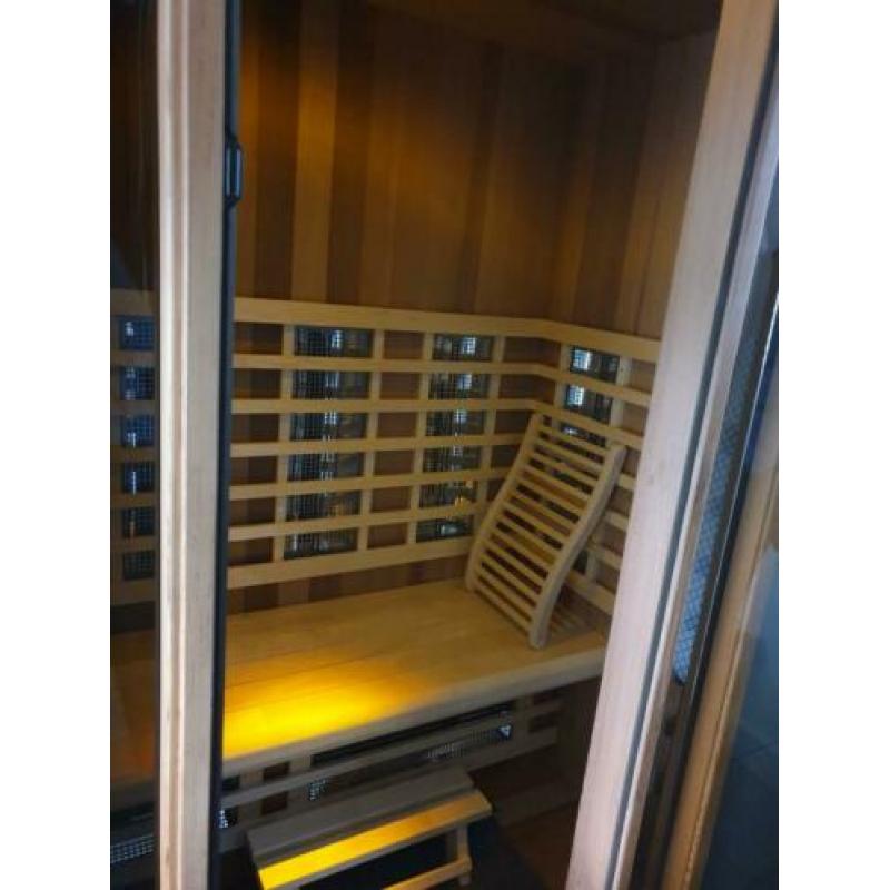 Sauna infrarood 1.80m luxe afwerking