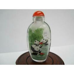 Chinese handbeschilderde snuff bottle, snuifflesje.5331#
