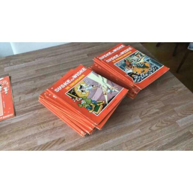 Originele Suske en Wiske stripboeken nr 67 - 100