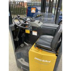 Reachtruck Doosan electrisch