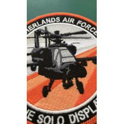Patch RNLAF AH-64 Apache solo display team 2016