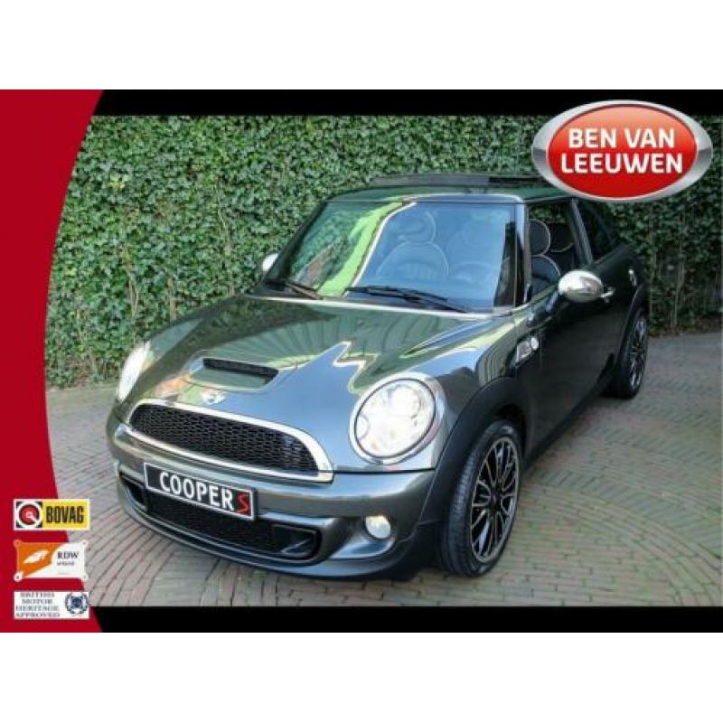 MINI Cooper S 1.6 Chili R56 LCI NL-auto met Pano.dak, Leder,