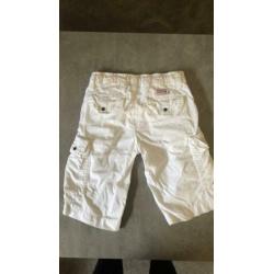 Tommy Hilfiger witte korte broek mt 10