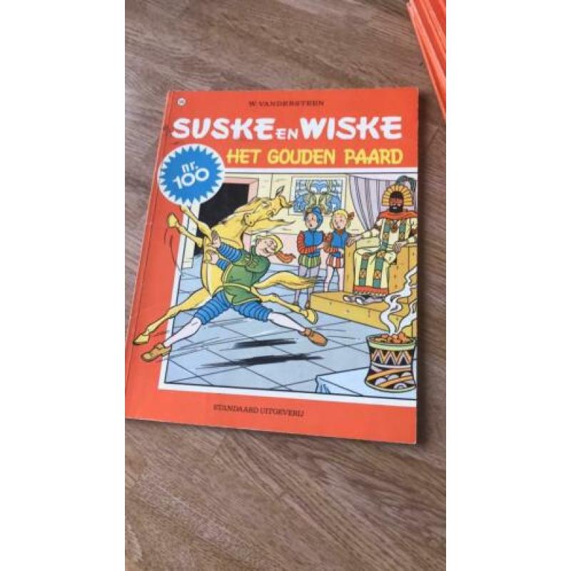 Originele Suske en Wiske stripboeken nr 67 - 100
