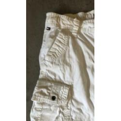 Tommy Hilfiger witte korte broek mt 10