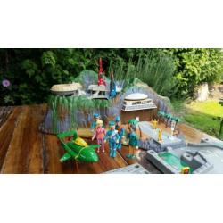 Thunderbirds eiland met speeltjes en video