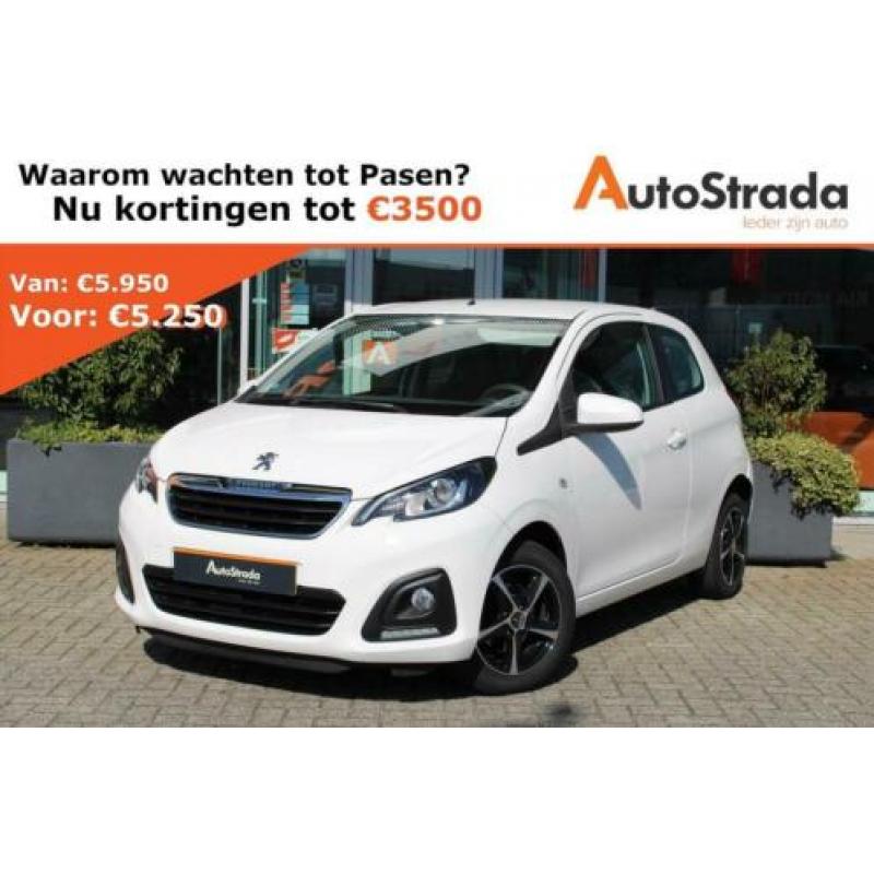 Peugeot 108 1.0 E-VTI Active Elektr. Ramen, Bluetooth, Telef