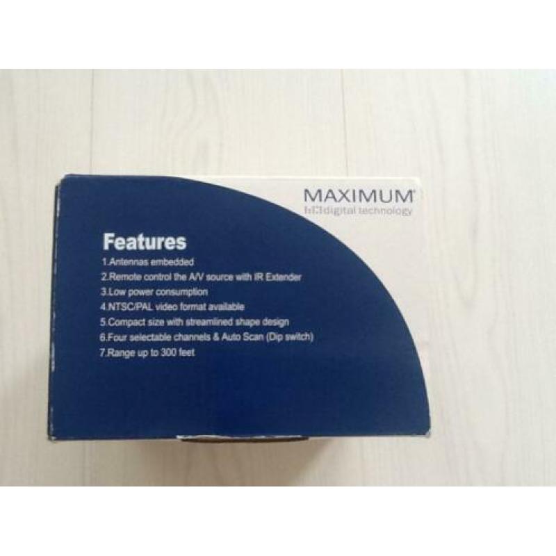 Maximum wireless a/v system 3