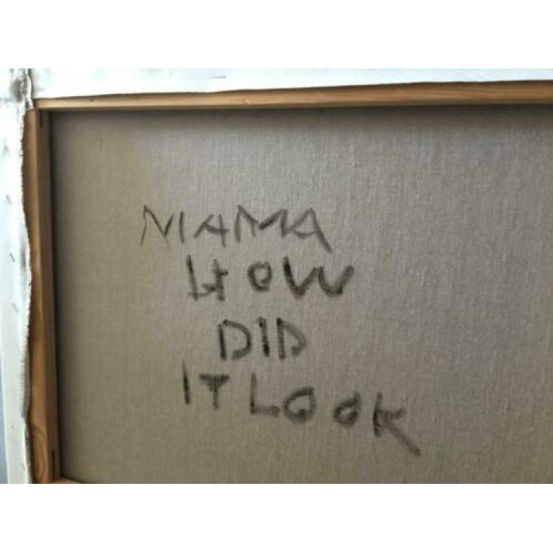 Rachid Ben Ali -Mamma how did it look - origineel topwerk