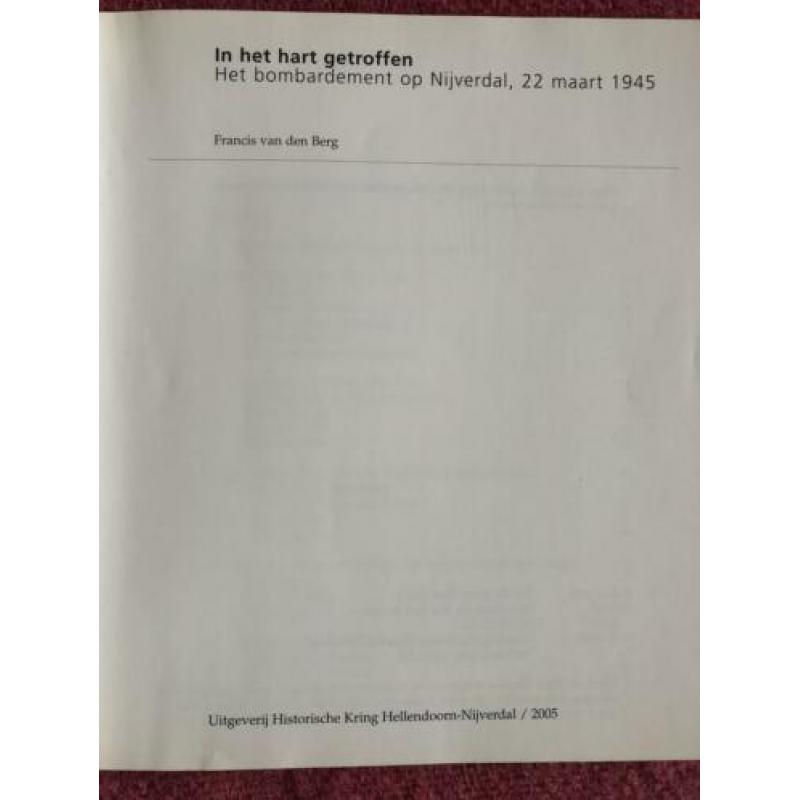 In het hart getroffen bombardement maart 1945 Nijverdal