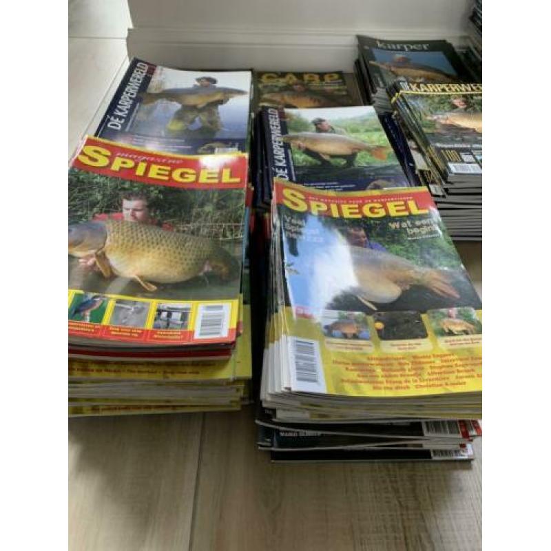 Te koop heel veel karpertijdschriften