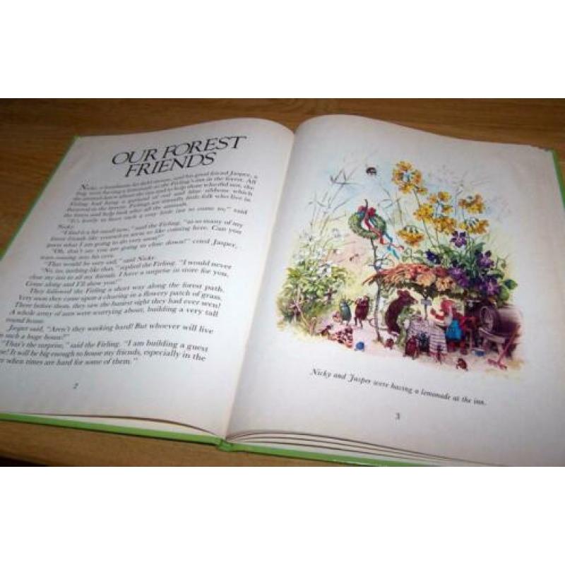 Prachtig prentenboek Our forest friends. Tiger Books 1990.